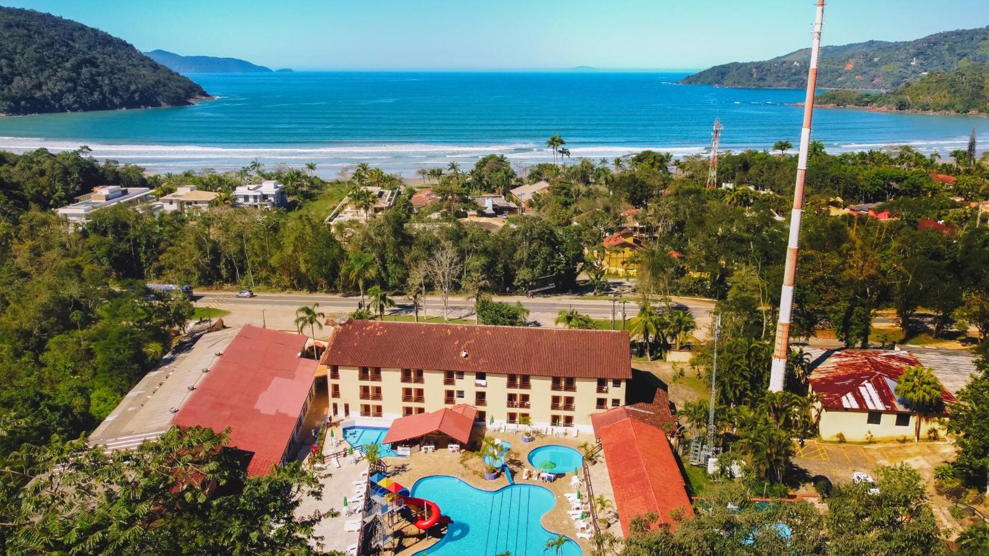 Agua Doce Praia Hotel Убатуба Екстериор снимка